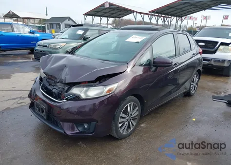 2016 Honda Fit Ex from USA, damaged, VIN JHMGK5H77GS001036